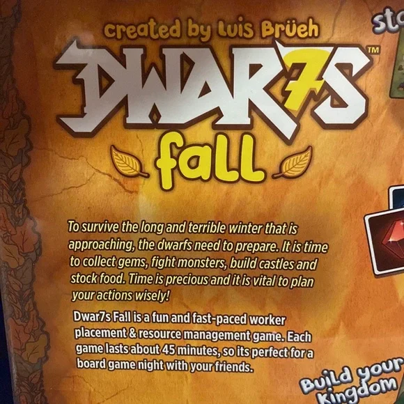 Dwar7s Fall Board Game - Picture 3 of 4